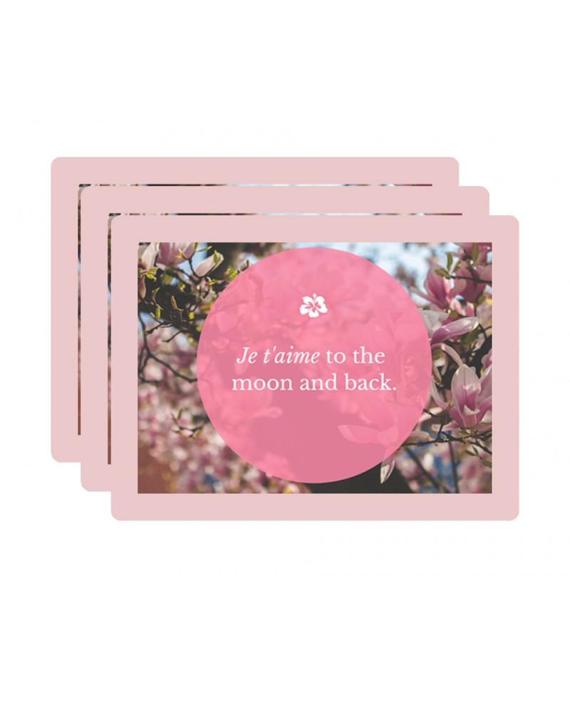 Simple 15x20 cm A5 par 3 bords ronds