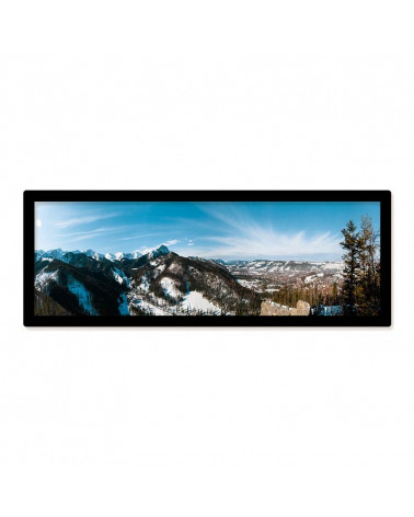 Cadre panoramique 15x45cm Noir - SlimPYX