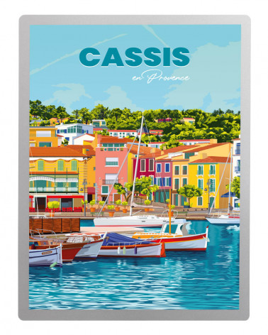 Affiche de ville Cassis &...