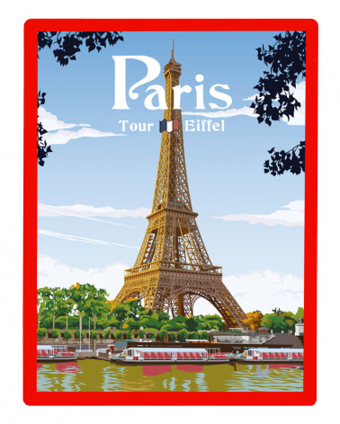 Affiche de ville Paris...