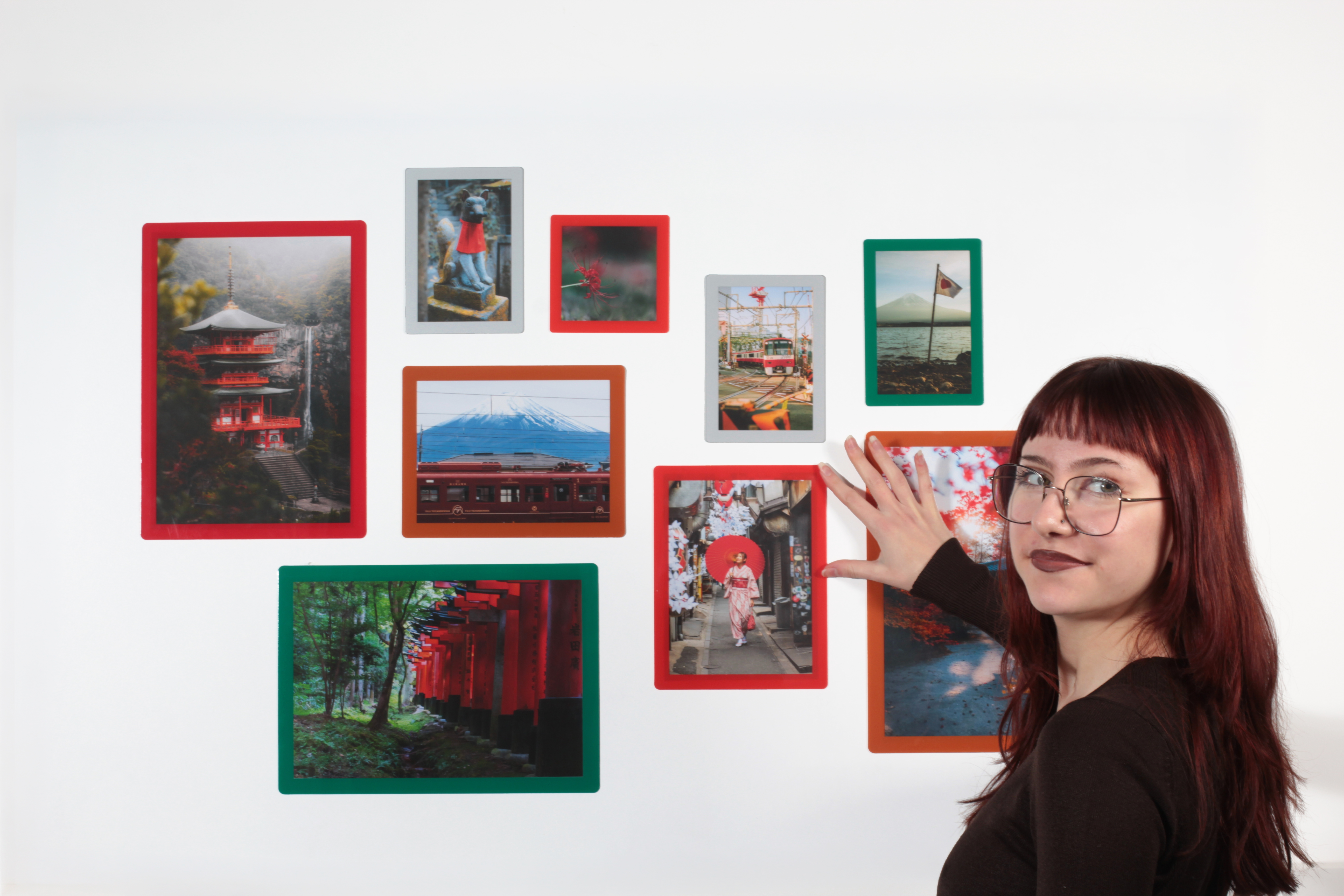 Japan gallery wall