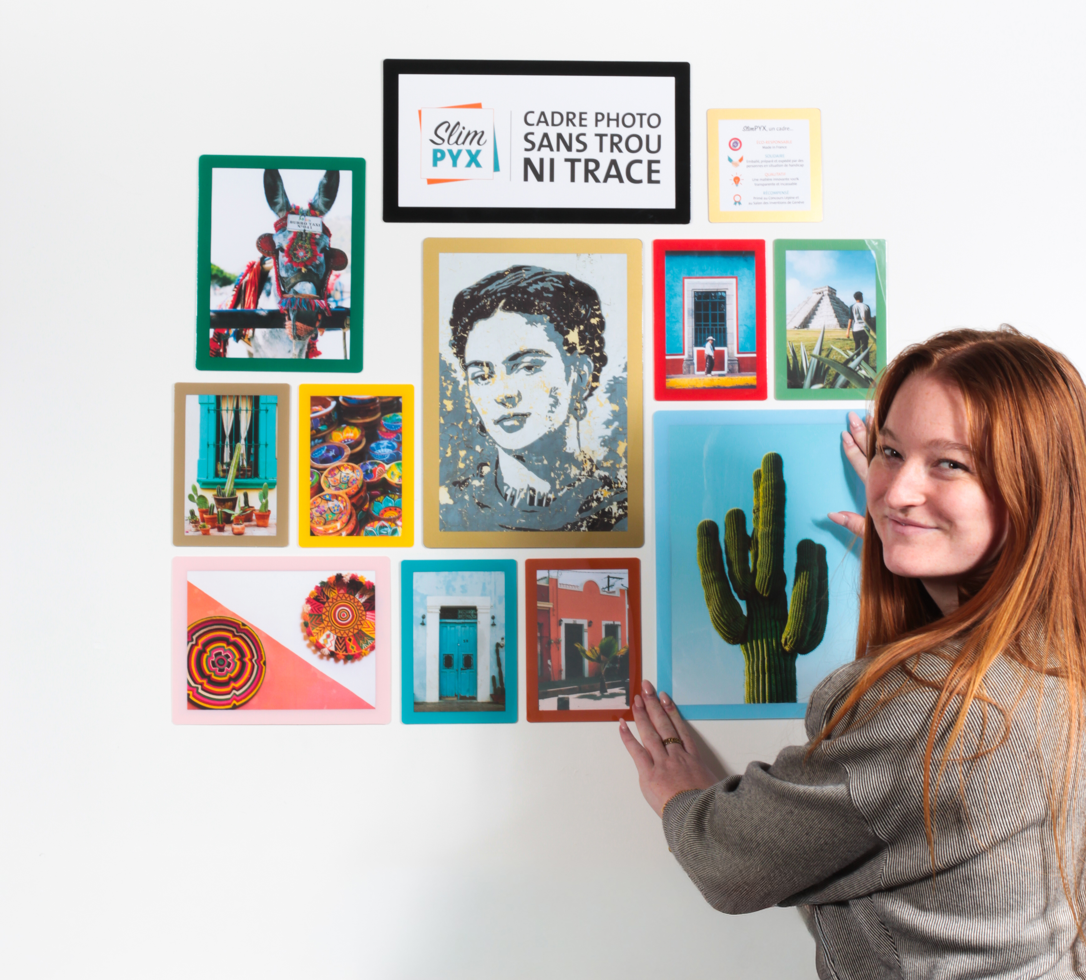 Composition de cadre photo SlimPYX sur le thème du Mexique