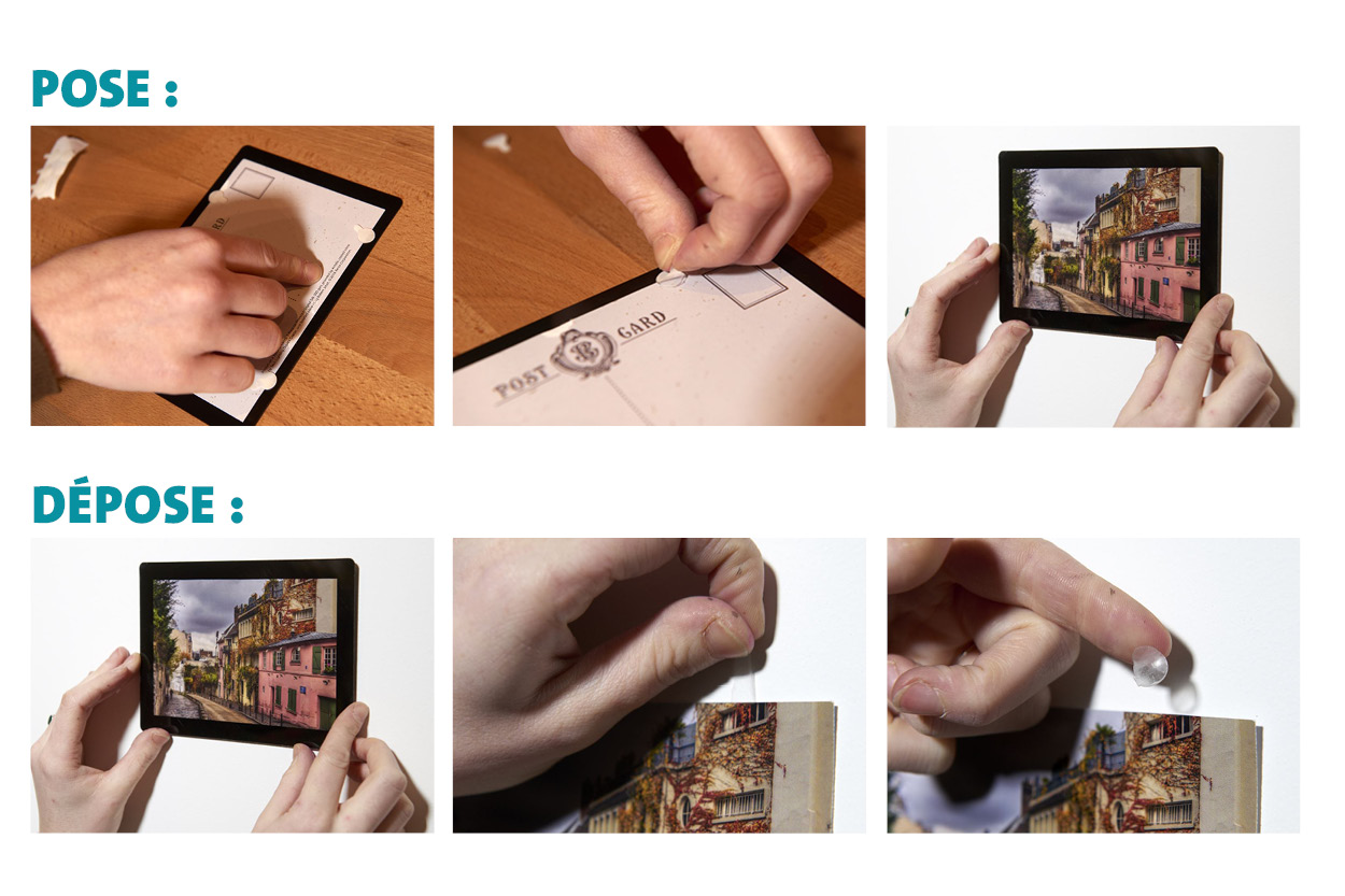 photos mode emploi pose et dépose