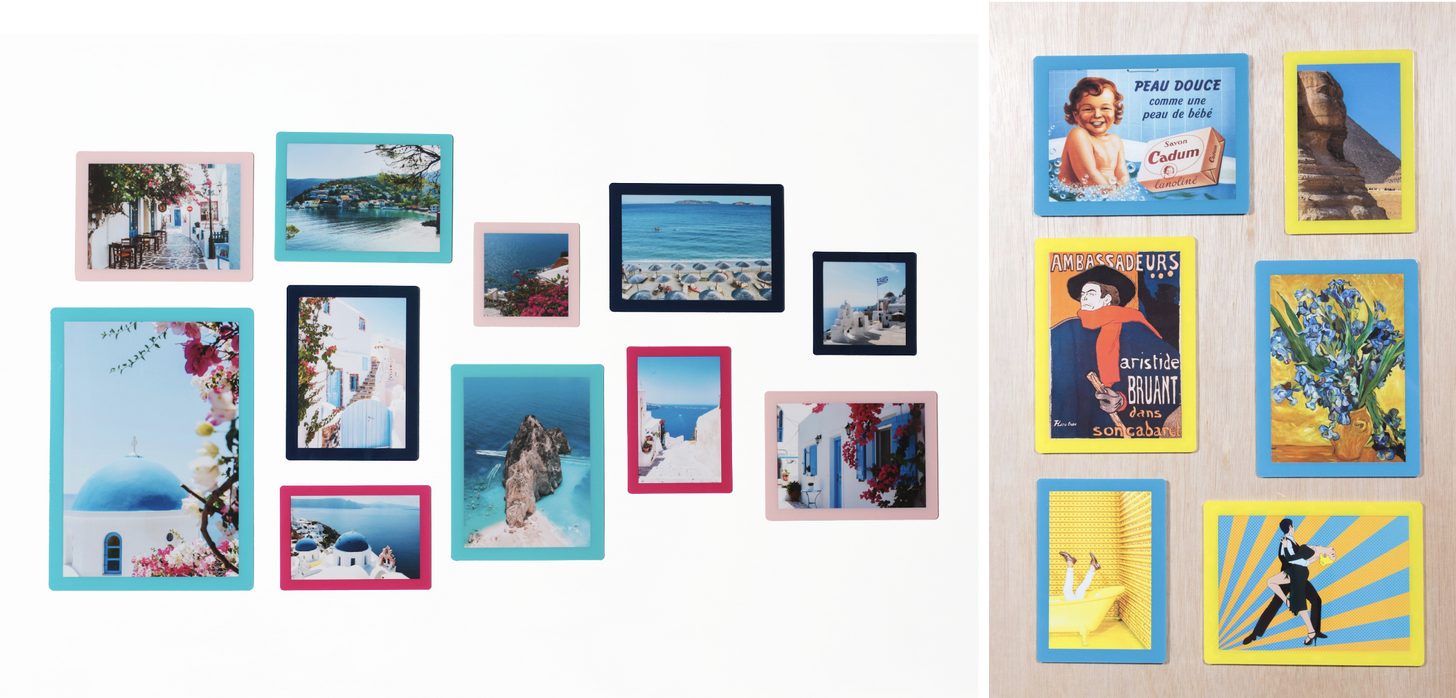 Composition mural de cadre photo SlimPYX décoratif hôtel