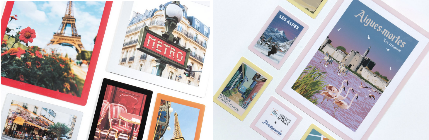 Composition murale de cadre SlimPYX de villes en France hôtel