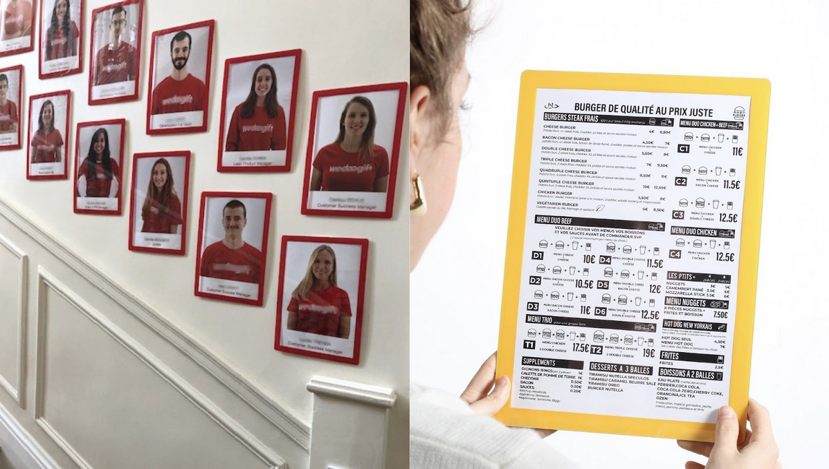 Exemple de cadre photo slimpyx pour les professionnels