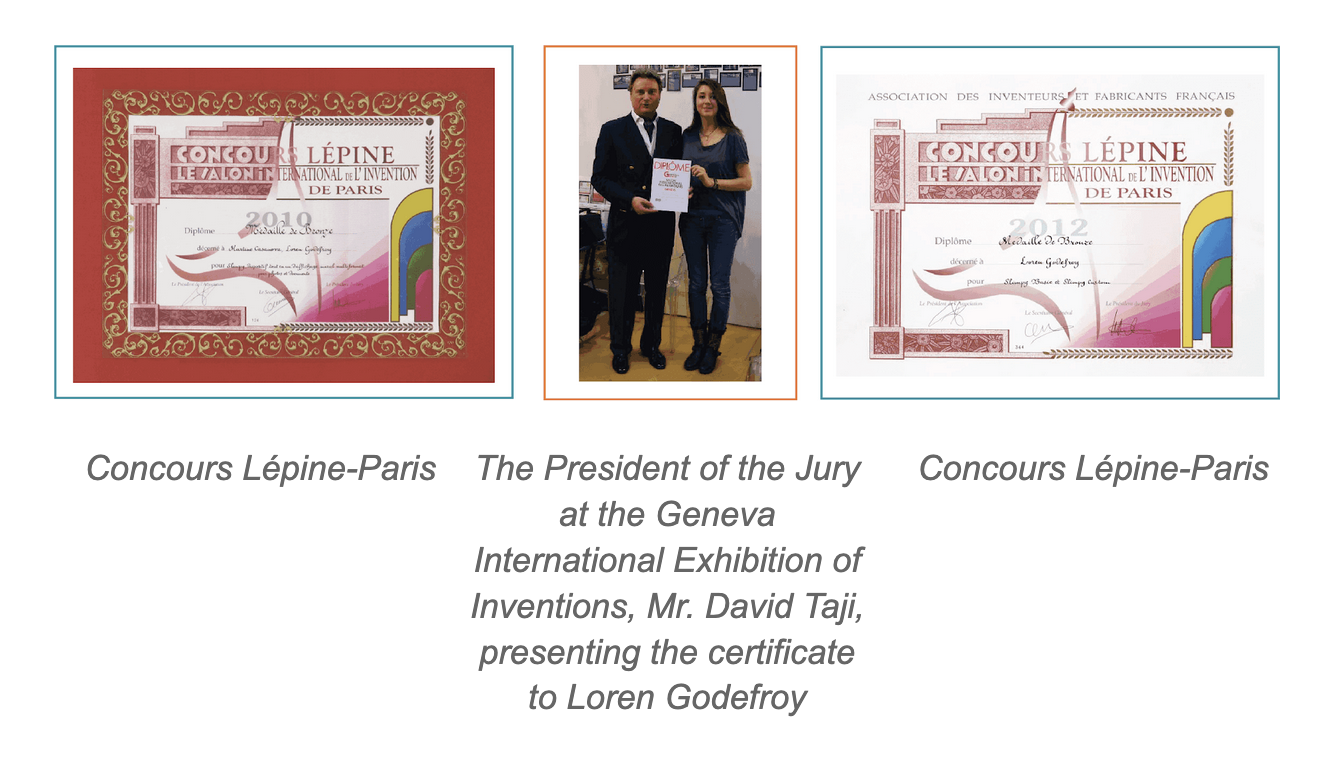 Les prix remportés par SlimPYX en anglais