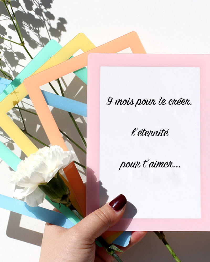 pastel frames for child room