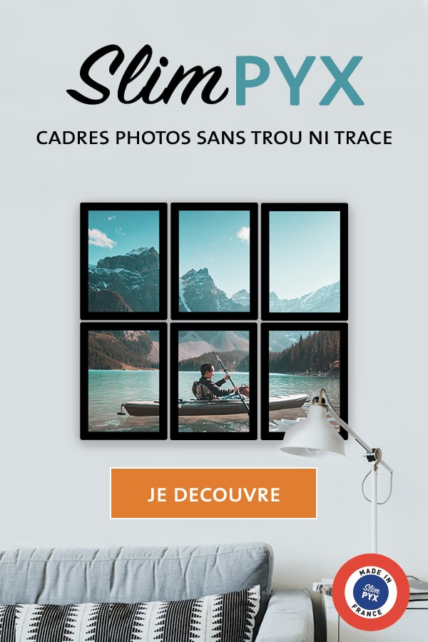 Cadre Photo Noir En Aluminium - The Post Trace